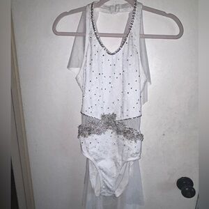 Gorgeous White Dance Costume